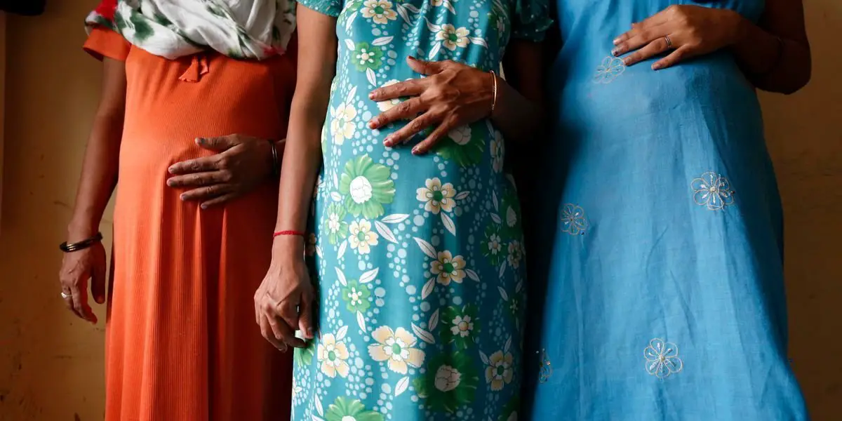 Blue-Maternity-Dresses