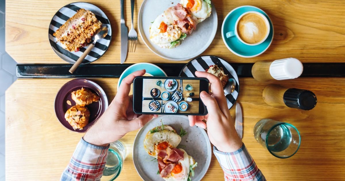 Photographer using hacks to capture perfect food images.