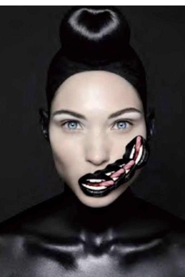 Portrait of Rankin, renowned fashion photographer known for bold, striking, and edgy images.