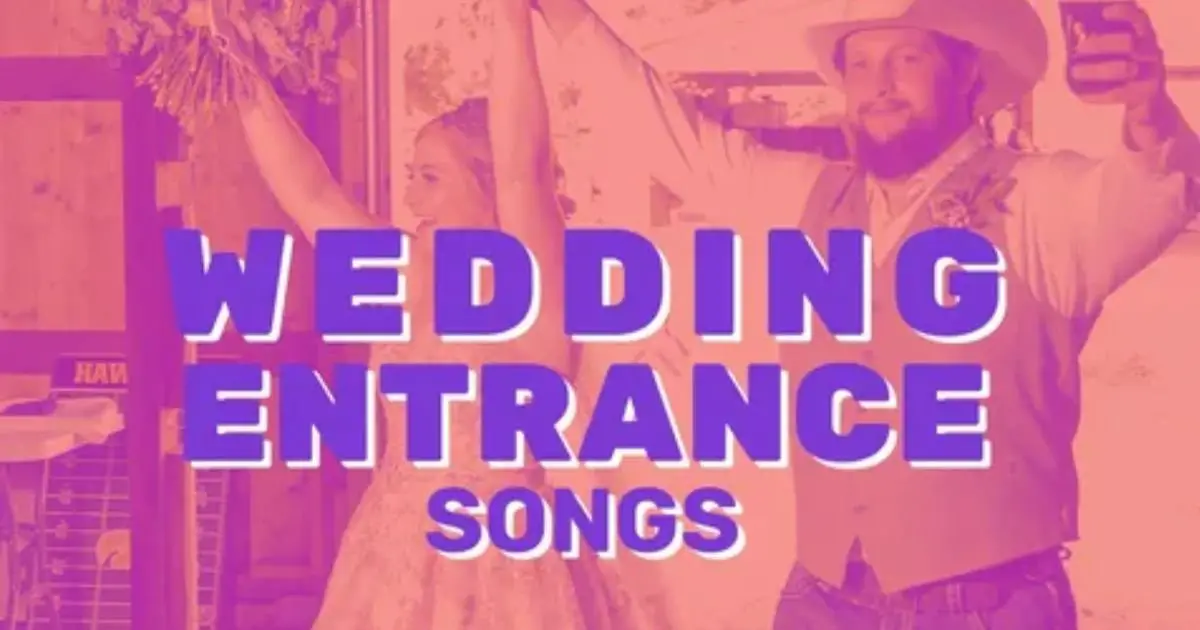 Wedding party entrance songs to create a lively and unforgettable start to your wedding reception.